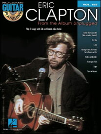 楽譜 エリック・クラプトン/アンプラグド～アコースティック・クラプトン(オーディオ・アクセス・コード付)(【1584451】/HL00703085/00703085/Guitar Play-Along Volume 155(ヴォーカル・ギター)(TAB譜付)/輸入楽譜(T))