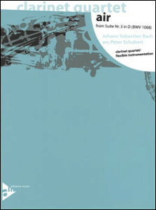 �y���@J.S. �o�b�n�^G����̃A���A �j���� BWV1068�i�u�ǌ��y�g�ȑ�3�ԁv���j(ADV8434�^�N�����l�b�g4�d�t�y�X�R�A���p�[�g���Z�b�g�z�^�A���y���iT�j)