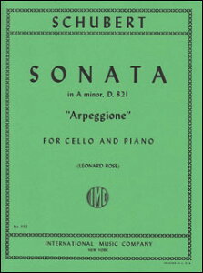 �y�� �V���[�x���g/�A���y�W���[�l�E�\�i�^ �C�Z�� D.821 �yCello��Piano�z(�y735561�z/552/IMC 552/�`�F���ƃs�A�m/�A���y��(T))