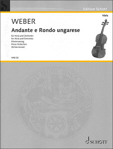 �y���@�E�F�[�o�[�^�A���_���e�ƃn���K���[�������h Op. 35 �yViola��Piano�z(�y253606�z�^49012258�^VAB 36�^���B�I���ƃs�A�m�^�A���y���iT�j)