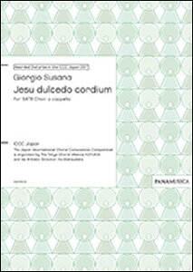 �y�� Giorgio SUSANA/Jesu dulcedo cordium(PMCPS125/GS9655A/�Ґ�:SATB div./���t:�A�J�y��)