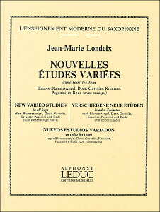 楽譜 ロンデックス/全ての調による新しい練習曲集(【1032200】/AL27209/アルトサックス教本(無伴奏)/輸入楽譜(T))