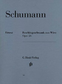 楽譜　シューマン／ウィーンの謝肉祭の道化 Op.26（原典版）(GYP00072141／HN186／ピアノ・ソロ／輸入楽譜（Y）)