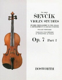 楽譜　シェフチーク（セヴシック）／ トリルとダブル・ストップの予備練習 Op.7 パート 2(GYS00073409／BOE003531／バイオリン／輸入楽譜（Y）)