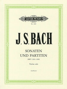 �y�� �o�b�n, J. S./�����t�o�C�I�����̂��߂̃\�i�^�ƃp���e�B�[�^ BWV 1001-1006(�t���b�V����)(GYS00072189/4308/�o�C�I����/�A���y��(Y))