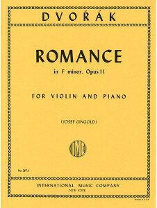 �y�� �h���H���W���[�N/���}���X �w�Z�� Op.11(GYS00075687/2873/�o�C�I����/�A���y��(Y))