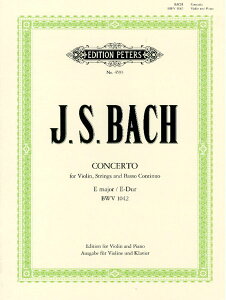 �y�� �o�b�n, J. S./�o�C�I�������t�� ��2�� �z���� BWV 1042(GYS00072192/4593/�o�C�I����/�A���y��(Y))