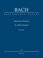 楽譜 バッハ, J. S./ヨハネ受難曲 BWV 245(原典版)(メンデル編)(GYA00074633/TP197/スタディ・スコア(中…