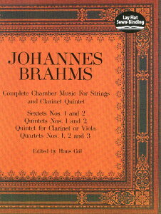楽譜 ブラームス/弦楽のための室内楽曲とクラリネット五重奏曲(GYA00073100/21914-3/大型スコア/輸入楽譜(Y))