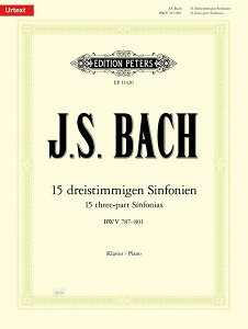 �y�� �o�b�n/3���̃V���t�H�j�A(�C�����F���V����) BWV 787-801(�V���T��)(GYP00112437/EP11420/�s�A�m�E�\��/�A���y��(Y))