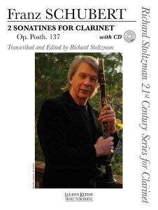 �y�� �V���[�x���g/2�̃\�i�`�l Op.Poth.137: ��1�� D 384(A��Clarinet), ��2�� D 385(Bb��Clarinet)(�V���g���c�}����)(CD�t)(GYW00116890/HL00042593/�N�����l�b�g�ƃs�A�m/�A���y��(Y))