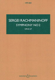 楽譜 ラフマニノフ/交響曲 第2番 Op.27(HPS 820)(GYA00063176/BH12491/スコア 交響曲(スタディスコア)/輸入楽譜(Y))