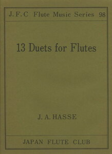 �y���@�n�b�Z�^13�̓�d�t�� ��for 2 Flutes�� �t���[�g�N���u���ȃV���[�Y 098