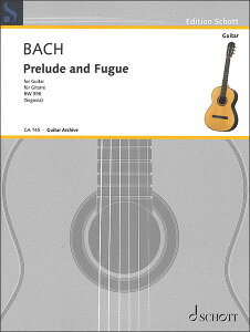 �y�� J.S. �o�b�n/�O�t�Ȃƃt�[�K BWV 998 �yGuitar�z(�y264219�z/GA 145/49010705/�M�^�[�E�\��/�A���y��(T))