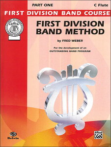 楽譜 F. ウェーバー/ファースト・ディヴィジョン・バンド教本 Part 1 【Flute】(【22867】/FDL00002A/吹奏楽教本 (フルート)/輸入楽譜(T))
