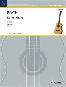 �y�� J.S. �o�b�n/�����t�`�F���g�� ��1�� BWV1007 �y�M�^�[�z(�y264251�z/GA 213/49010757/�M�^�[�E�\��/�A���y��(T))