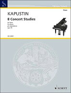 楽譜 カプースチン/8つの演奏会用練習曲 Op. 40(ED22659/ED22659/ピアノのための/輸入楽譜(SW))