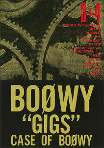 �y�� BOOWY/CASE OF BOOWY 3+4(4984/�o���h�E�X�R�A)