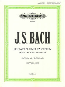 �y�� J.S. �o�b�n�����t���@�C�I�����̂��߂̃\�i�^�ƃp���e�B�[�^ BWV1001-1006(�y1125596�z/EP4308/���@�C�I�����E�\�� (�����t)/�A���y��(T))