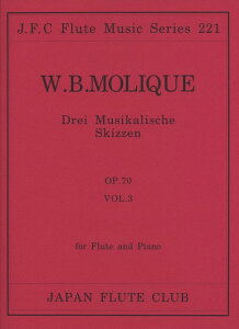 y@[P^O̉yIXPb` VOL.3 for Flute and Piano t[gNuȃV[Y 221
