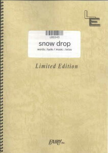 �y�� snow drop/L'Arc�`en�`Ciel(LBS343/�o���h�E�s�[�X/�I���f�}���h)