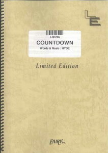 �y�� COUNTDOWN/HYDE(LBS746/�o���h�E�s�[�X/�I���f�}���h)