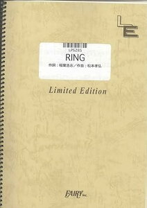 �y�� RING/B'z(LPS285/�s�A�m�E�\��/�I���f�}���h)