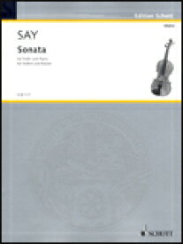 楽譜　ファジル・サイ/ヴァイオリン・ソナタ Op.7 SW1128／輸入楽譜／for Violin and Piano／スコア＋パート譜