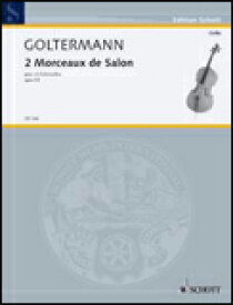 楽譜　ゴルターマン／2つのサロン風小品 OP.53（輸入楽譜／パート譜×4／チェロ×4）