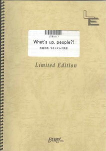 �y�� What's up, people?!/�}�L�V�}�� �U �z������(LTBS117/�o���h�E�s�[�X/�I���f�}���h)