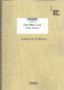 �y�� One Man Live/RADWIMPS(LTBS122/�o���h�E�s�[�X/�I���f�}���h)