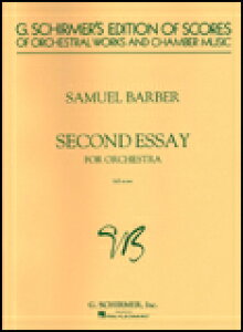 楽譜 S.バーバー/オーケストラのためのエッセイ 第2番(【82629】/50481360/オーケストラ・スコア/輸入楽譜(T))