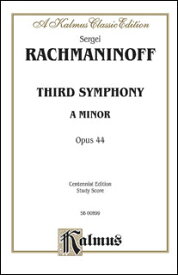 楽譜 ラフマニノフ/交響曲 第3番 イ短調 作品44(【27768】/SB00899/オーケストラ・スコア (小型スタディスコア)/輸入楽譜(T))