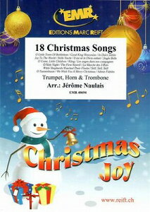 [�y��] 18�̃N���X�}�X�E�\���O(���悵���̖�,�W���O���x����)�y���ǎO�d�t�z(Tp,Hrn,Tb)�s�A����...�y10,000�~�ȏ㑗�������z(18 Christmas Songs (3 Brass)�s�A���y���t