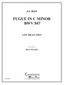 [�y��] �t�[�K �n�Z�� BMV847�iJ.S.�o�b�n)�y�e���[�o�O�d�t�z�s�A�����ǃA���T���u���t�y10,000�~�ȏ㑗�������z(Fugue in c minor BWV 847 (3 Tubas)�s�A���y���t