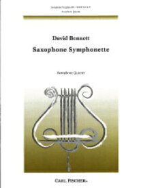[楽譜] サクソフォーン・シンフォネット【サクソフォーン四重奏】《輸入木管アンサンブル》【10,000円以上送料無料】(SAXOPHONE SYMPHONETTE (4 Sax)《輸入楽譜》