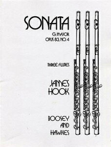 [y] \i^ g op.83-4(tbN)yt[gOdtzsA؊ǃATuty10,000~ȏ㑗z(SONATA G.MAJOR OPUS83, NO.4 (3 Flu)sAyt