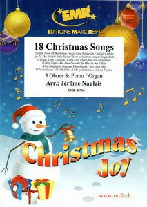 [y] 18̃NX}XE\Oi悵̖,WOxjyI[{GOdt/sAmzsA؊ǃAT...y10,000~ȏ㑗z(18 Christmas Songs (3 Oboes/Piano)sAyt
