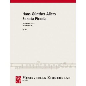 [y] \i^ op.80(A[Y)yt[g܏dtzsA؊ǃATuty10,000~ȏ㑗z(Sonata piccola op. 80 (5 Flu) )sAyt