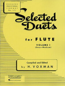 [y] HNX}^t[gdtKȏW 1( )sAt[gdtyty10,000~ȏ㑗z(Selected Duets for Flute Volume 1 - Easy to Medium (2Flu)sAyt