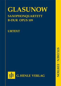 [�y��] �O���Y�m�t�^�T�N�\�t�H���l�d�t�� �σ����� op. 109(���T��/�w������)�s�A���T�N�\�t�H���y��...�y10,000�~�ȏ㑗�������z(Saxophone Quartet B flat major op. 109)�s�A���y���t