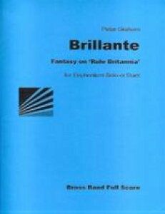 [�y��] �u�������e �`�g���[���E�u���^�j�A�h�ɂ�錶�z�� (Euph solo or duet)�y�[���x����...�y���������z(BRILLANTE - Fantasy on Rule Britannia (Brass Band)�s�A���y���t
