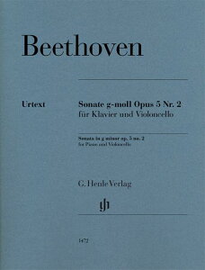 [�y��] �x�[�g�[�x���^3�`�F���E�\�i�^��1�� �w���� op. 5 no. 2(���T��/�w������)�s�A���s�A�m...�y10,000�~�ȏ㑗�������z(Violoncello Sonata g minor op. 5 no. 2)�s�A���y���t