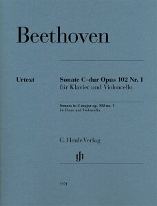 [�y��] �x�[�g�[�x���^3�`�F���E�\�i�^�n���� Op.102-1(���T��/�w������)�s�A���s�A�m�y���t�y10,000�~�ȏ㑗�������z(Violoncello Sonata C major op. 102 no. 1)�s�A���y���t