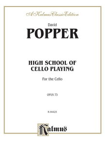 [�y��] �|�b�p�[�^�`�F���t�@�̍������� op.73�s�A���`�F���y���t�y10,000�~�ȏ㑗�������z(High School of Cello Playing, Opus 73: Cello Book)�s�A���y���t