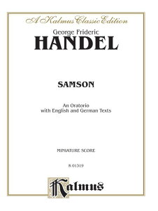[�y��] �w���f���^�I���g���I�u�T���\���v(1743)SATB,SATBB�Ə��̂��߂̍����p�~�j�`���A�X�R�A�s...�y10,000�~�ȏ㑗�������z(Samson (1743), An Oratorio: SATB with SATBB Soli Ch