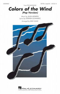 [y] u|Jz^Xv J[YEIuEUEEBh(fBYj[f)(SATB: ly...y10,000~ȏ㑗z(Colors of the Wind(Pop Version)(SATB a cappella)sA
