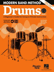 [楽譜] モダン・バンド・メソッド1(13曲収録)(音源・ビデオダウンロード版)《輸入ドラム楽譜》【10,000円以上送料無料】(Modern Band Method Drums, Book 1)《輸入楽譜》