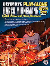 [楽譜] 究極のドラムプレイ／マルコ・ミネマン曲集（CD付）《輸入ドラム楽譜》【10,000円以上送料無料】(Ultimate Play-Along Drum Trax: Marco Minnemann)《輸入楽譜》