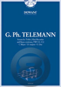 [y] e}^AgR[_[ƒʑtቹ̂߂̃\i^ n TWV41:C2sAR[_[yty10,000~ȏ㑗z(Sonata for Treble (Alto) Recorder and Basso continuo TW